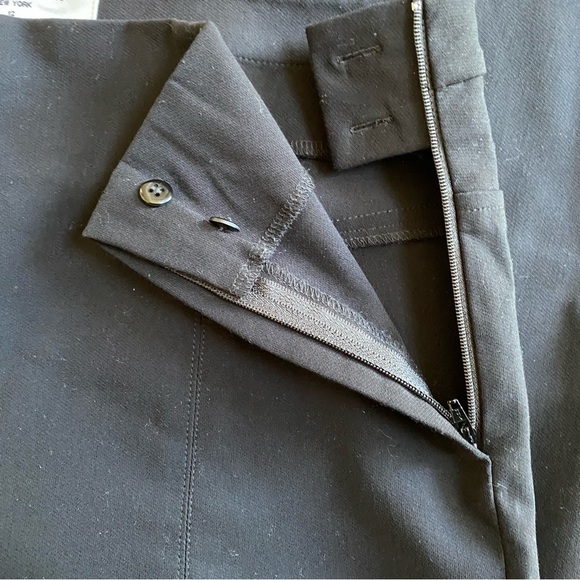 M.M. Lafleur The Foster Pant - Power Stretch Trouser Pants Black Size 12 - Picture 8 of 9